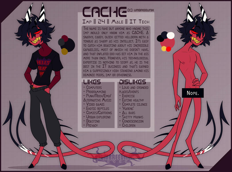 Imp Character: Cache